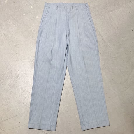 1950's Unknown Cotton Trousers Deadstock