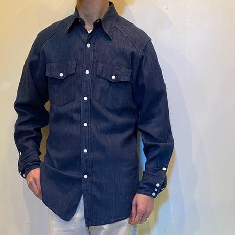 1950〜60's Dickies Denim Western L/S Shirt