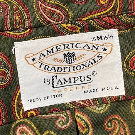 1960's CAMPUS L/S Shirt Deadstock