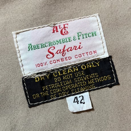 1960〜70's Abercrombie&Fitch Hunting Jacket