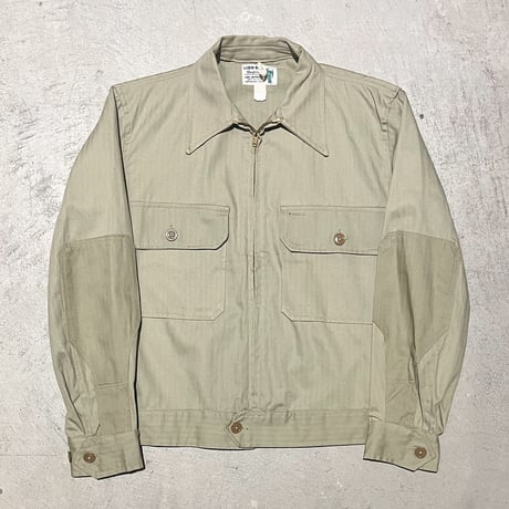 1960's LION-BILT Herringbone Work Jacket Deadstock