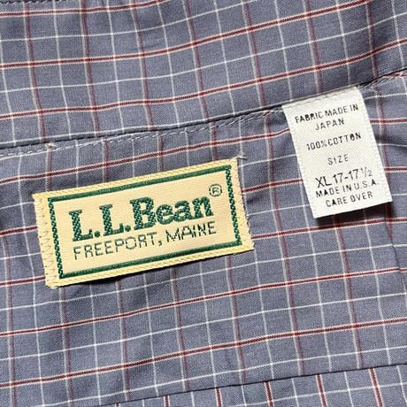 1980〜90's L.L.Bean L/S Shirt Deadstock