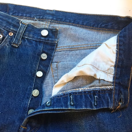 1970's Levi's 501 66 Single Denim Pants