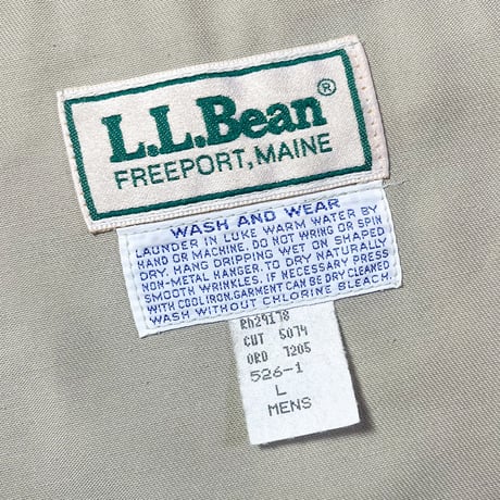 1980's L.L.Bean Safari Jacket