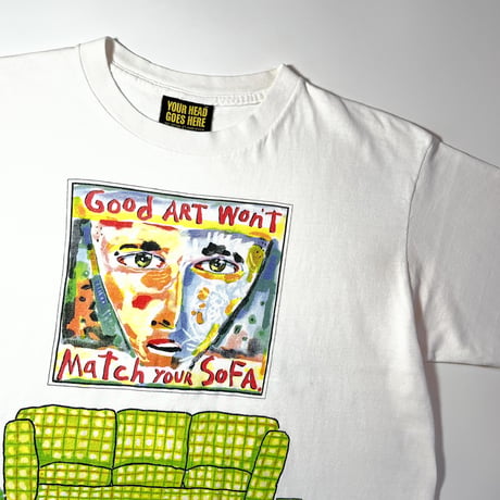 1990's YOUR HEAD GOES HERE Printed Tee