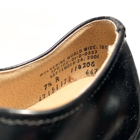 2000's US.NAVY Service Shoes Deadstock