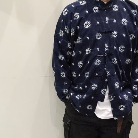 1980's〜 African Indigo China L/S Shirt