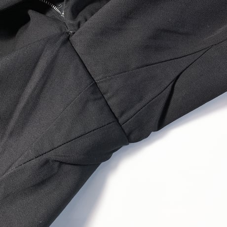 1950〜60's Unknown Cotton Trousers Black Deadstock