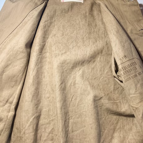 1960's  CONSOLIDATED LAUNDRIES CO Herringbone Work Jacket