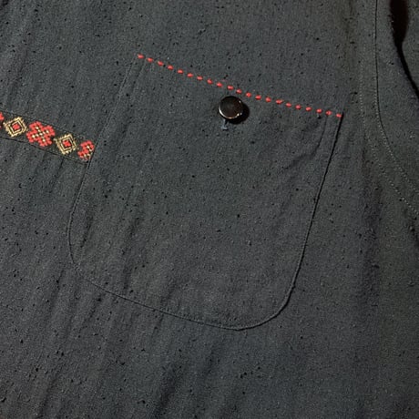 1950's VAN HEUSEN Pullover Rayon L/S Shirt
