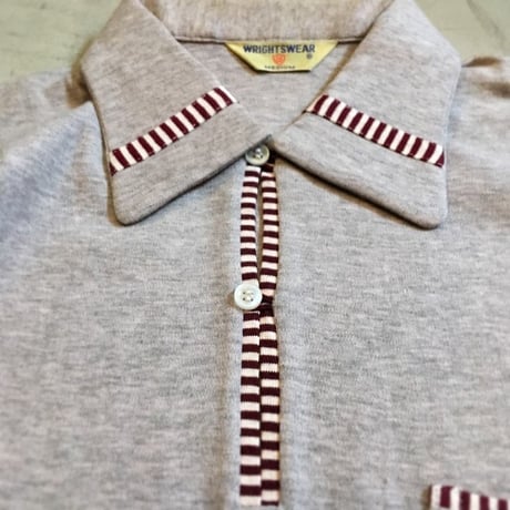 1950〜60's WRIGHTS WEAR Pullover S/S Shirt Deadstock