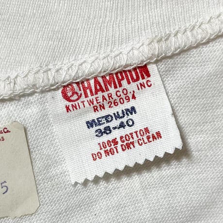 1960's Champion Printed Tee Deadstock