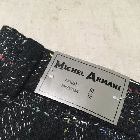 1990's MICHEL ARMANI Slacks Deadstock