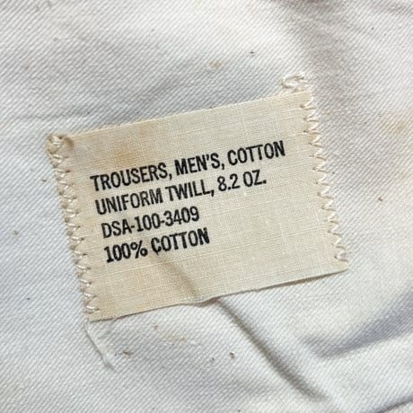 1960's US.ARMY Chino Trousers Deadstock