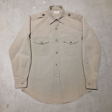 1960's ABERCROMBIE&FITCH Safari L/S Shirt