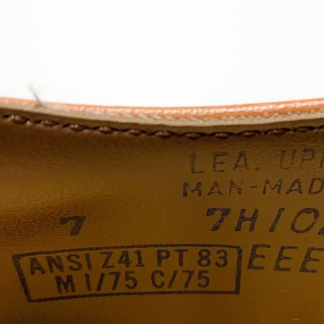 1970〜80's Unknown Work Shoes Deadstock