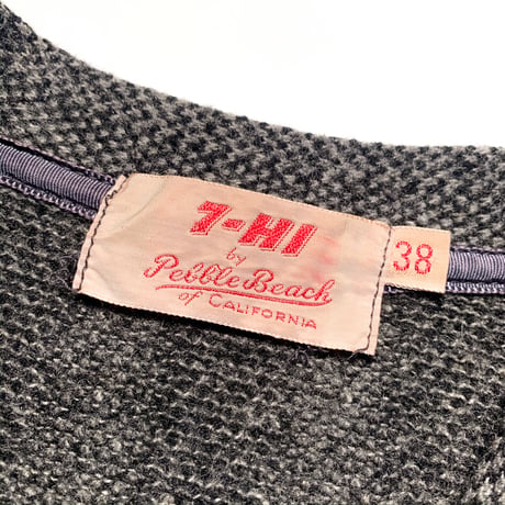 1950's〜 7-HI Wool Cardigan
