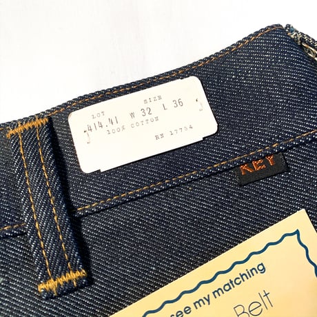 1960's〜 KEY Denim Pants Deadstock