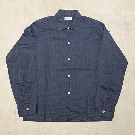1960's Custom Tailored L/S Shirt Deadstock