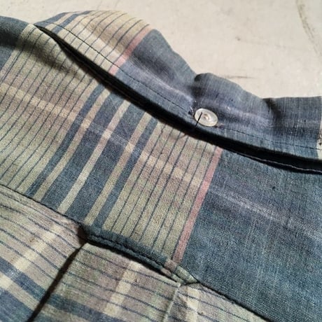 1960's McGREGOR Indian Madras L/S Shirt