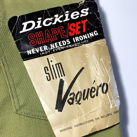 1960's Dickies Tapered Pants Deadstock