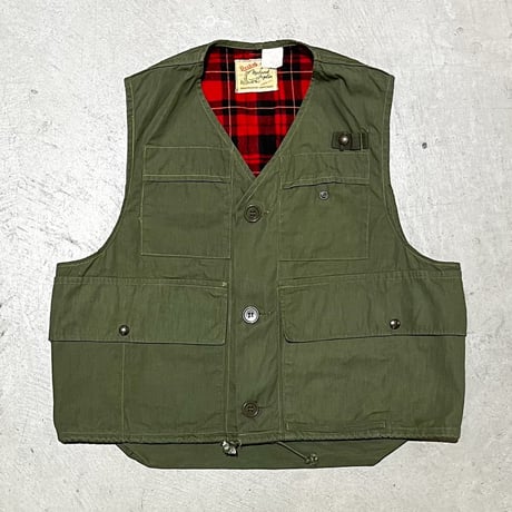 1960's Duxbak Poplin Fishing Vest