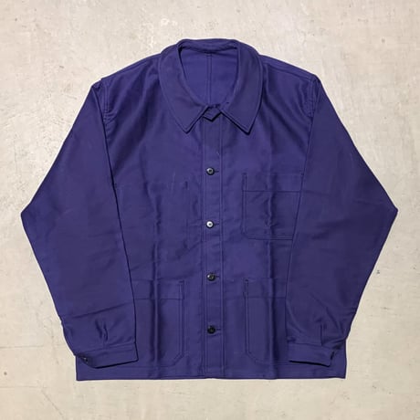 1950's〜 French Unknown Moleskin Jacket Deadstock