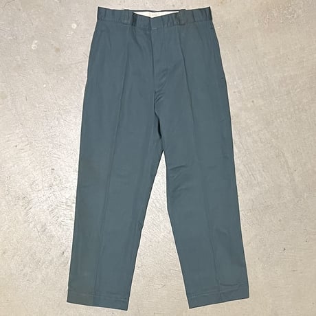 1960's US.ARMY Chino Trousers SPRUCE GREEN Deadstock