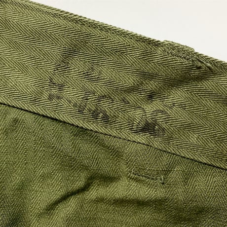 1950's USMC P-53 Herringbone Trousers Deadstock