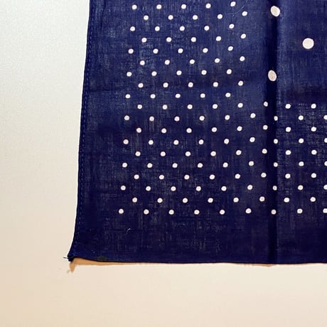 1950's Elephant Brand Dots Bandana Deadstock