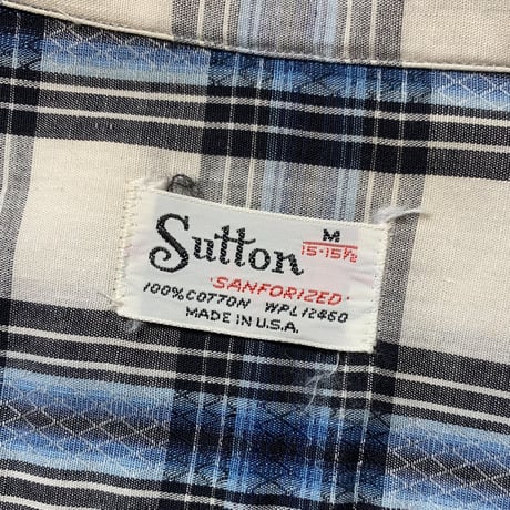 1960's Sutton L/S Shirt