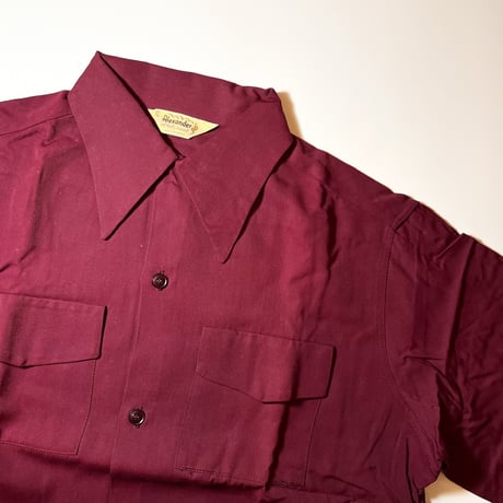 1950's Alexander Rayon L/S Shirt Deadstock