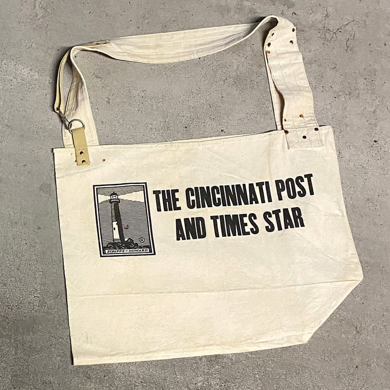 1940's〜 Unknown Newspaper Bag | Unwave 1940's〜 Unknown Newspaper Bag | Unwave