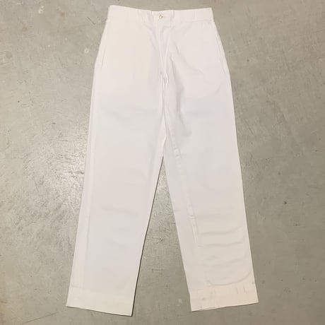1960's US.NAVAL ACADEMY White Trousers