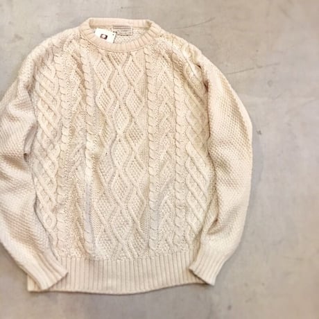1980's LORD JEFF Cotton Sweater Deadstock