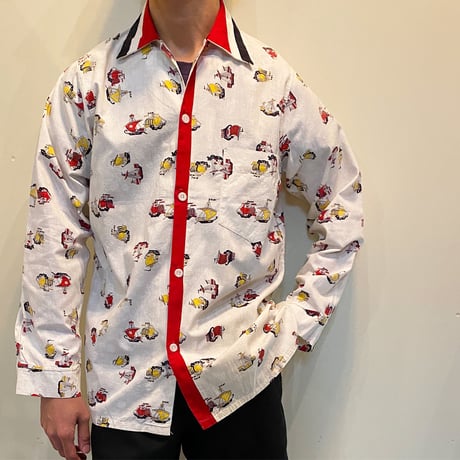 1950's TEXTRON Pajama L/S Shirt