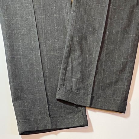 1930〜40's Unknown Cotton Trousers Deadstock
