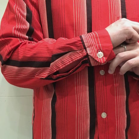 1960's Bud Berma Stand Collar L/S Shirt