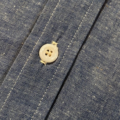 1950〜60's DOUBLE RINGER Chambray S/S Shirt Deadstock