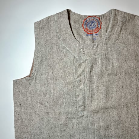1950's French Unknown Farmer Vest Deadstock