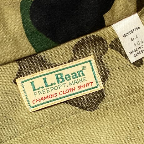1980's L.L.Bean Chamois L/S Shirt