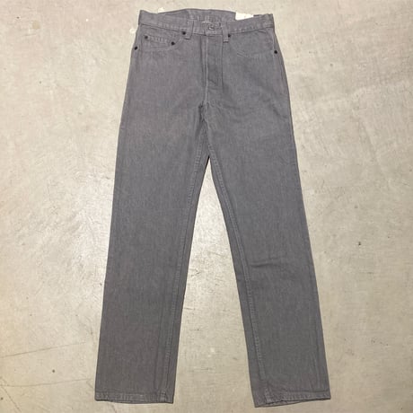 1980's Levi's 501 Gray Denim Pants Deadstock