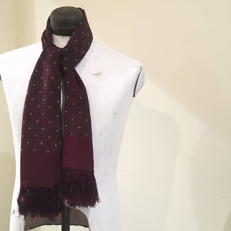 1950's〜 Unknown Rayon Scarf