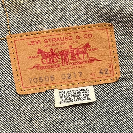1970's〜 Levi's 70505 Denim Jacket