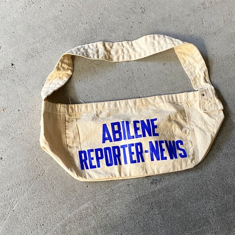1960's Unknown Newspaper Bag