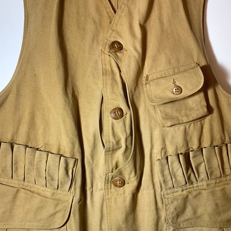 1940's〜 Red Head Hunting Vest