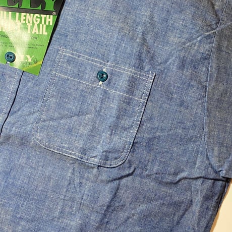 1970〜80's ELY Chambray L/S Shirt Deadstock