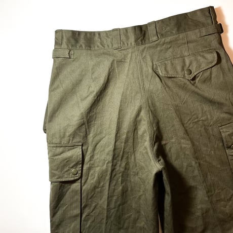 1960's French Army TAP-47 Paratrooper Herringbone Trouses Deadstock