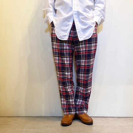 1960〜70's L.L.Bean Indian Madras Pants