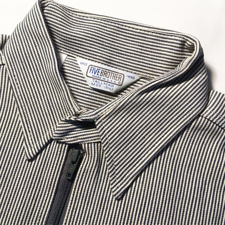 1980's〜 FIVE BROTHER Hickory L/S Shirt Deadstock